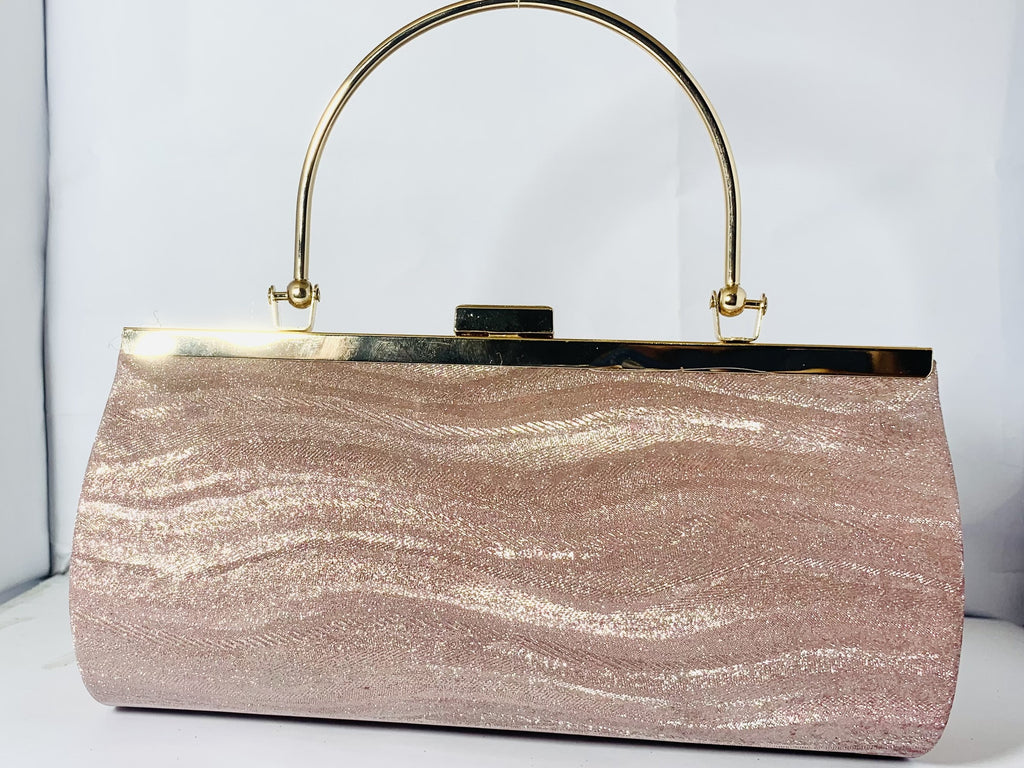 DiamondDrape Multicolor Crystal Bridal Clutch